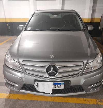 MERCEDES-BENZ C 180 1.6 CGI SPORT 16V TURBO GASOLINA 4P AUTOMÁTICO MERCEDES-BENZ C 180 1.6 CGI SPORT 16V TURBO GASOLINA 4P AUTOMÁTICO